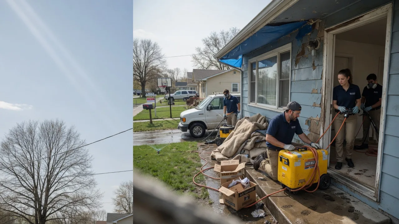 Basement Flood Cleanup in Flasher, ND near me